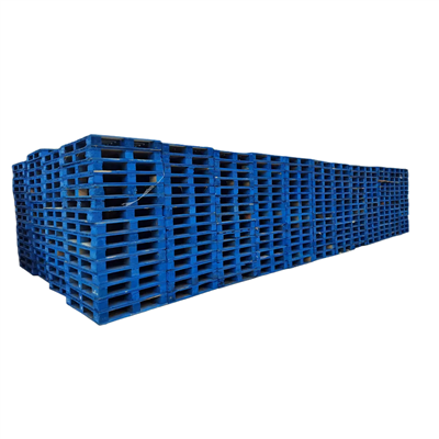 Blue Pallets Wood